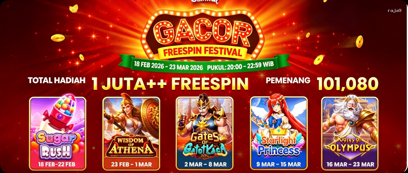 Login raja9 Sekarang Bonus Melimpah